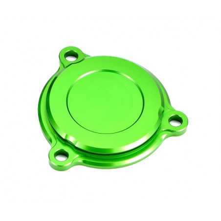 V PARTS Tapa filtro de aceite verde Kawasaki 38216
