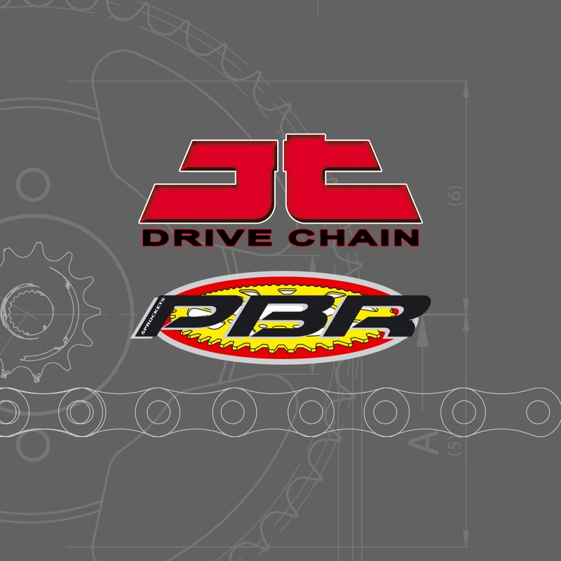 JT DRIVE CHAIN Super Reinforced Standard Crown Kit 525Z3 16/45 3038012