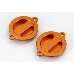 V PARTS Tapa filtro de aceite naranja Ktm 38223