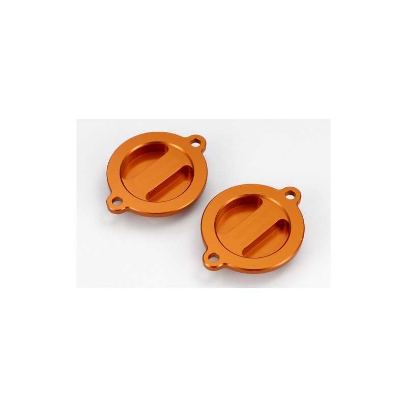 V PARTS Tapa filtro de aceite naranja Ktm 38223