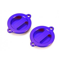 V PARTS Tapa filtro de aceite azul 38225