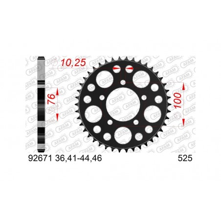 AFAM Standard steel crown 92671 525 1074794004