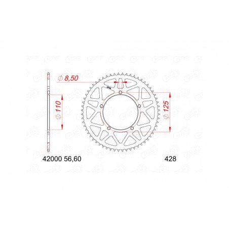 AFAM aluminum crown 42000 1124655002
