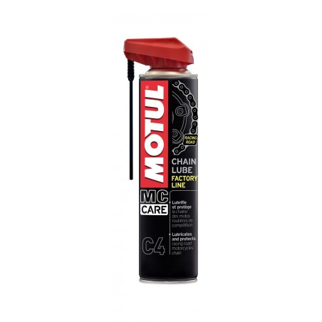 MOTUL GREASE CHAIN SPRAY C4 LUBE FL 0.400L 111658
