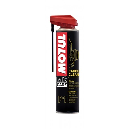 MOTUL Spray limpiador de carburador P1 CARBU CLEAN 0.400L 111660