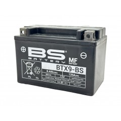 BS BATTERY BTX9-BS without maintenance of 12V and 8AH - Brand 14447
