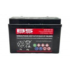 BS BATTERY BTX9-BS without maintenance of 12V and 8AH - Brand 14447