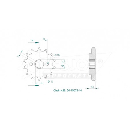 ESJOT TIP-TOP 50-15079 - 428 1122398001