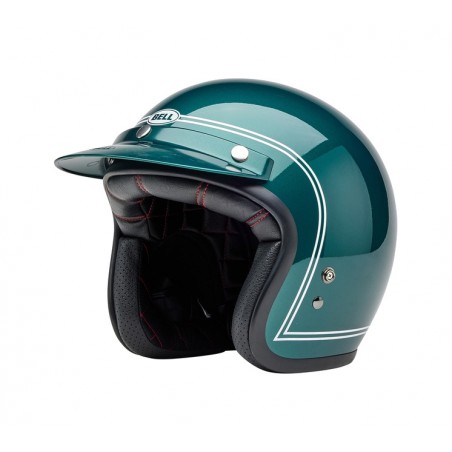 BELL OPEN FACE JET HELMET CUSTOM 500 - STEVE MCQUEEN RIVERSIDE 8009290004VAR