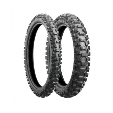 BRIDGESTONE Neumático cubierta moto 100/100-18 NHS 59M TT BATTLECROSS X30 REAR 9002830