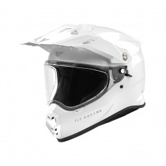 FLY RACING Enduro motocross helmet with screen TREKKER SOLID 8009384001VAR