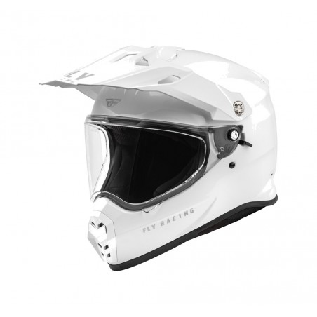 FLY RACING Casco enduro motocross con pantalla TREKKER SOLID 8009384001VAR
