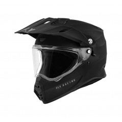 FLY RACING Enduro motocross helmet with screen TREKKER SOLID 8009384001VAR