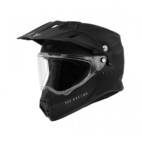 FLY RACING Casco enduro motocross con pantalla TREKKER SOLID 8009384001VAR