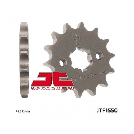 JT SPROCKETS TIP-TOP 1550 - PASO 428 1077276003
