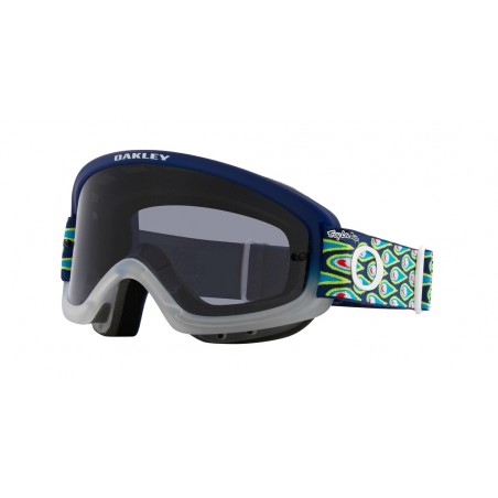 OAKLEY Gafas enduro motocross XS O-FRAME 2.0 PRO MX - TLD SPEED BUBBLES NAVY DARK GREY 8009309001