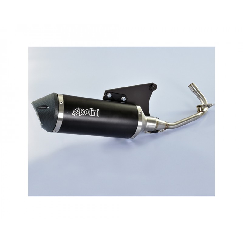 POLINI Escape de acero inoxidable y carbono VESPA 125 1107209