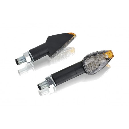 PUIG universal turn signals for motorcycles - Approved long and short arm set 4494