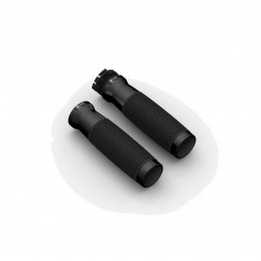 RIZOMA Machined aluminum Grips and rubber cuffs URLO GR256