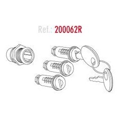 SHAD Recambio juego de 3 bombines para maletas laterales y baul trasero la marca 200062R