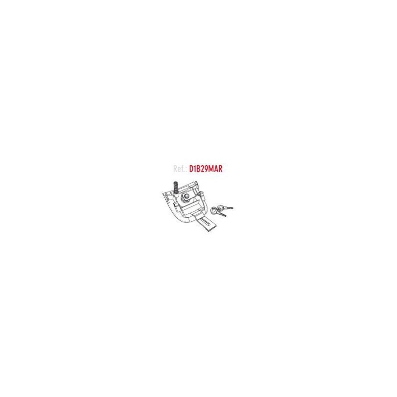 SHAD Spare lock for trunk SH29 of the brand SHAD SHAD D1B29MAR