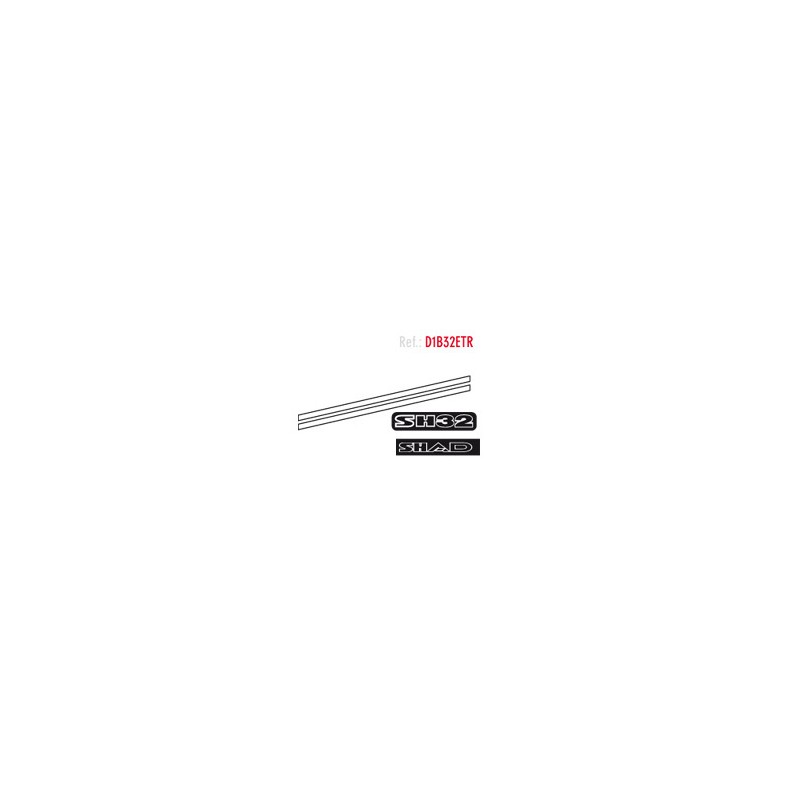 SHAD Recambio adhesivos pegatinas TOP CASE baul o maleta SH32 D1B32ETR