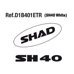 SHAD recambio de Adhesivos para baul maleta SH 40 SH40 2011 D1B401ETR