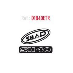 SHAD Recambio adhesivos pegatinas TOP CASE baul o maleta SH40 D1B40ETR