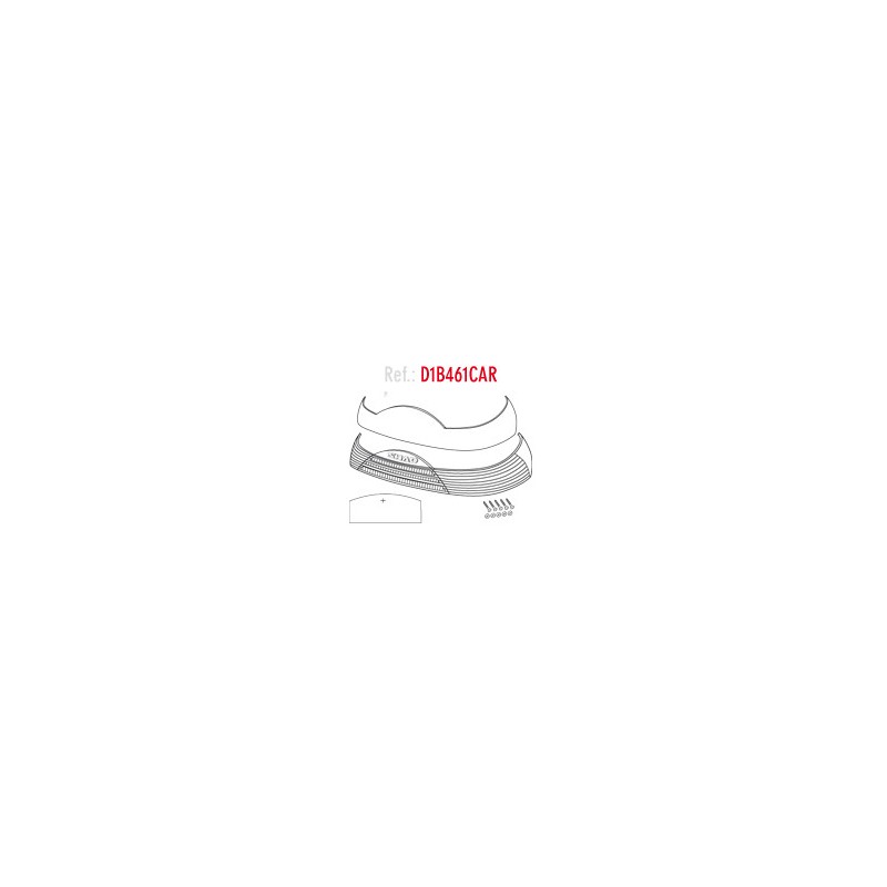 SHAD Spare reflector for white SH-46 trunk - Brand SHAD SHAD D1B461CAR