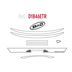 SHAD SPARE ADHESIVE FOR TRUNK BAG SH 46 SH46 SH 46 SH46 D1B46ETR