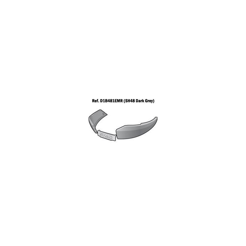 SHAD SPARE TRIM LEFT AND RIGHT TRUNK FRAME SH48 DARK GRAY D1B481EMR