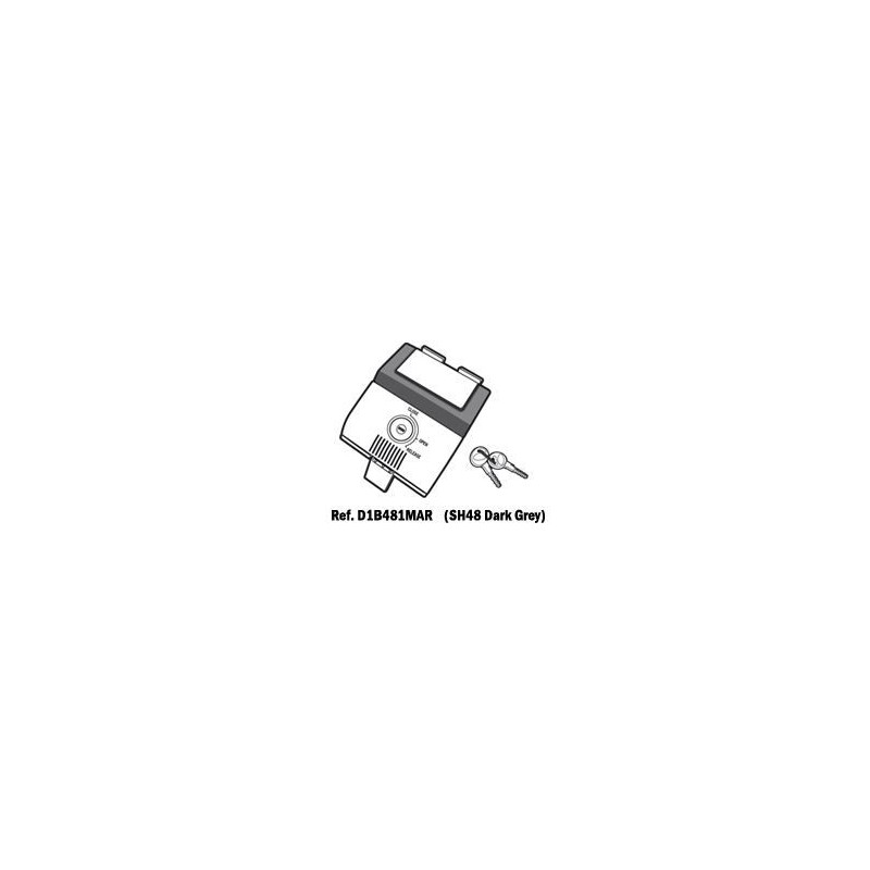 SHAD SPARE KIT BOMBIN WITH KEY AND HANDLE FOR BAG OR TRUNK SH48 SH 48 SH48 SH 48 D1B481MAR
