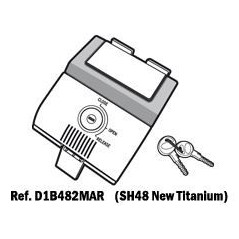 SHAD SPARE KEY OPENING HANDLE MECHANISM KEY, TITANIUM GRAY SH48 SH 48 SH48 SH 48 D1B482MAR
