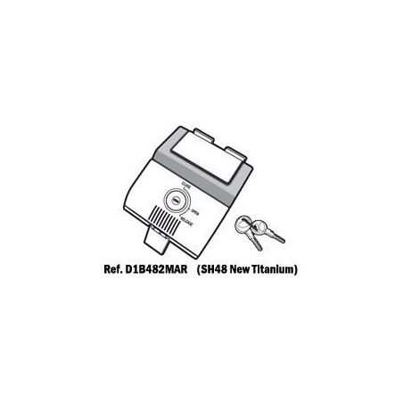 SHAD SPARE KEY OPENING HANDLE MECHANISM KEY, TITANIUM GRAY SH48 SH 48 SH48 SH 48 D1B482MAR