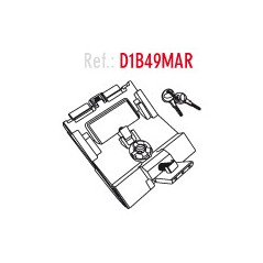SHAD SPARE KIT BOMBIN WITH KEY AND HANDLE FOR BAG OR TRUNK SH49 SH 49 SH49 SH 49 D1B49MAR
