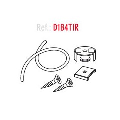 SHAD Recambio tiras elasticas gomas delimitadoras para baul SH43 SH 43 D1B4TIR