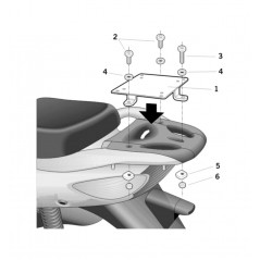 SHAD TRUNK SUPPORTS, ANCHORS, SETTINGS TOP MASTER TOP MASTER H0SH11ST