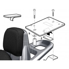 SHAD TRUNK SUPPORTS, ANCHORS, SETTINGS Top Master Top Master K0YG58ST