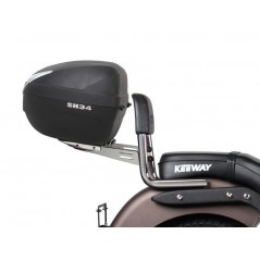 SHAD Parrilla Universal Cromada para Maletas - Compatible con SH47, SH46, SH45, SH40, SH39, SH34, SH33, SH29, SH33 NADTN