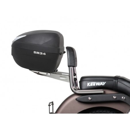 SHAD Parrilla Universal Cromada para Maletas - Compatible con SH47, SH46, SH45, SH40, SH39, SH34, SH33, SH29, SH33 NADTN