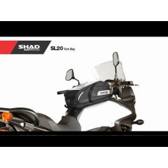 SHAD Bolsa de depósito extensible SL20 - Compartimento para tablets y GPS con pantalla táctil Adaptación universal X0SL20F