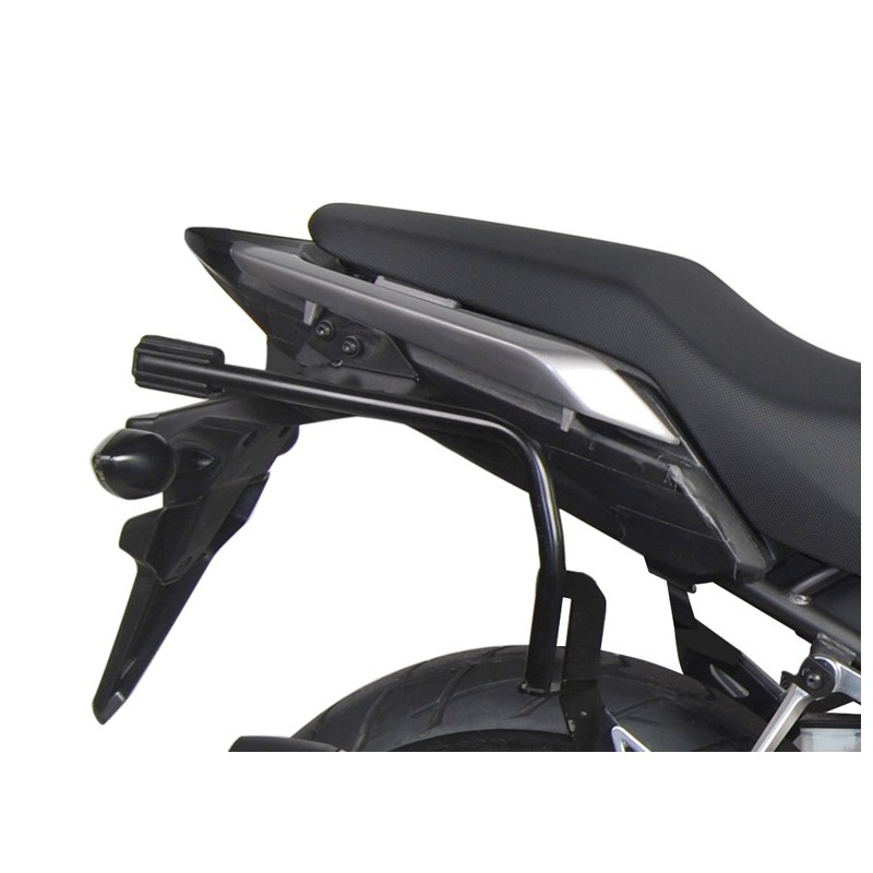 Lateral saddlebags supports, anchors, settings  3P SYSTEM