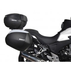 Lateral saddlebags supports, anchors, settings  3P SYSTEM