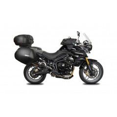 Lateral saddlebags supports, anchors, settings  3P SYSTEM