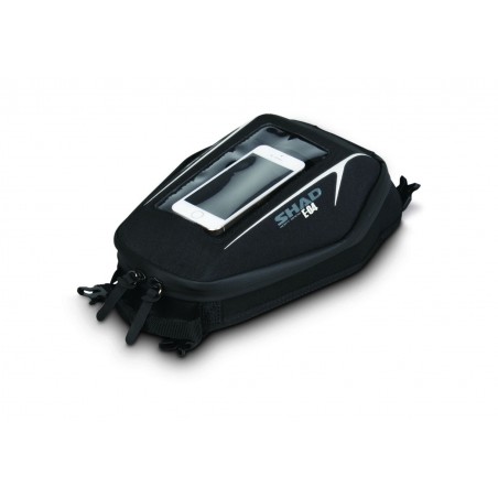 Semirigid, thermoformed bag over the tank with small window  3D E-04