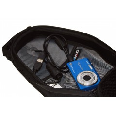 Semirigid, thermoformed bag over the tank with small window  3D E-04