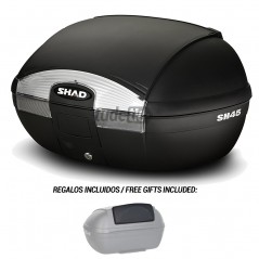 SHAD Baul trasero o maleta para scooter moto SH45 SH 45 D0B45100-KIT1