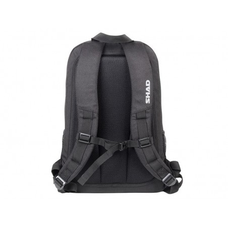 SHAD Mochila SL86 para motociclista con soporte casco y bolsillos internos externos X0SL86