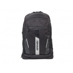 SHAD Mochila SL86 para motociclista con soporte casco y bolsillos internos externos X0SL86