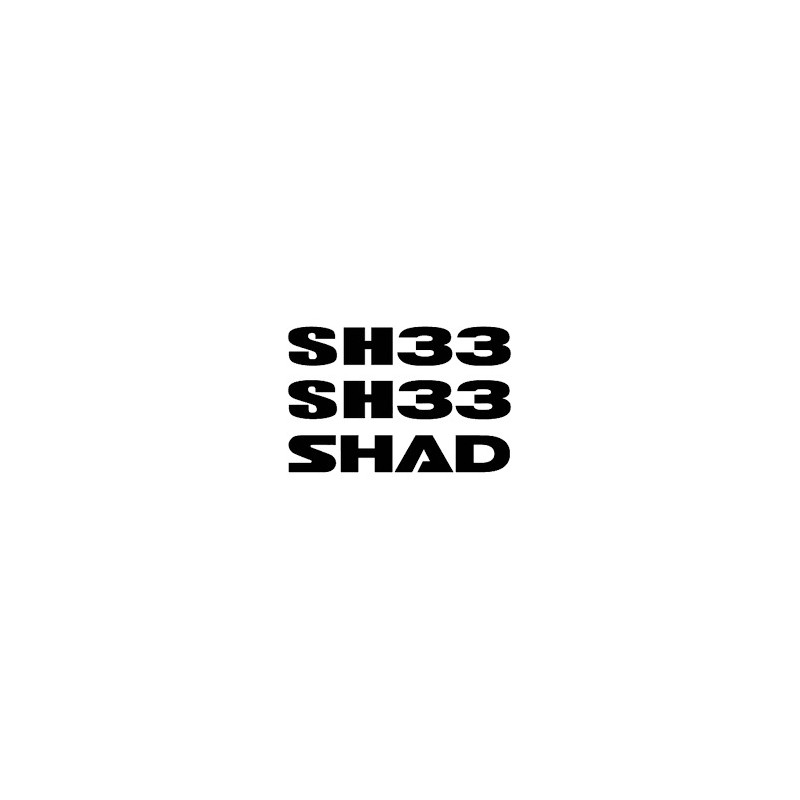 SHAD recambio de Adhesivos para baul maleta SH33 D1B332ETR
